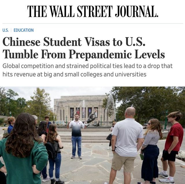 中国赴美学生签证骤降50%：为何更多人选择英国而非美国？